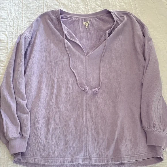 NWOT! Aerie Lavender Pullover/Sweatshirt - Picture 1 of 4